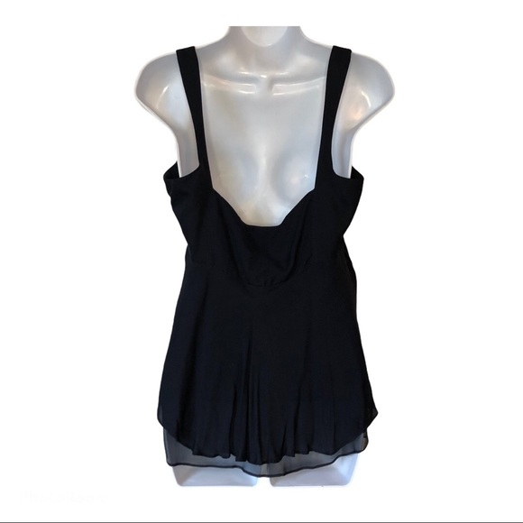 NWT Cinq a Sept Zanna Navy Silk Top - Picture 7 of 7